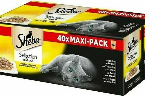 Sheba Multipack 40x85Gr per Gatti