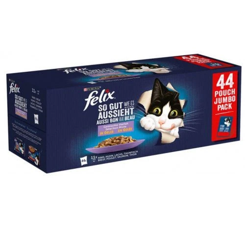 Felix Le Ghiottonerie Multipack Per Gatto 44x85 Gr