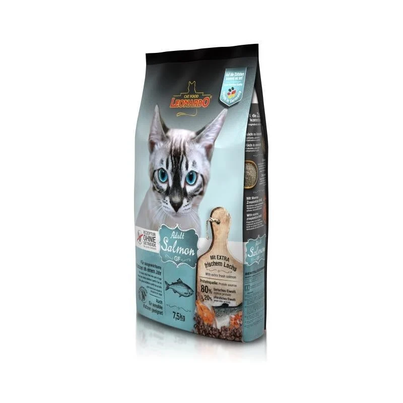 Leonardo Adult Grain Free Salmon per Gatti