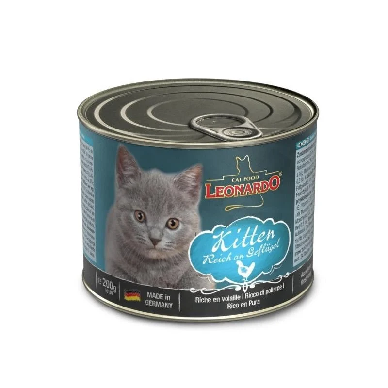 Leonardo Kitten 200 Gr per Gatti