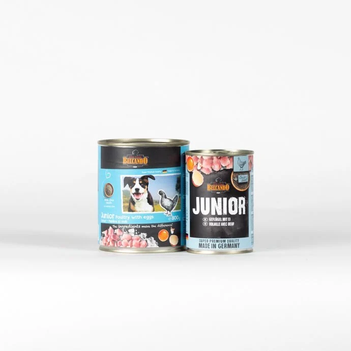 Belcando Super Premium Junior Pollame Con Uova 400 Gr
