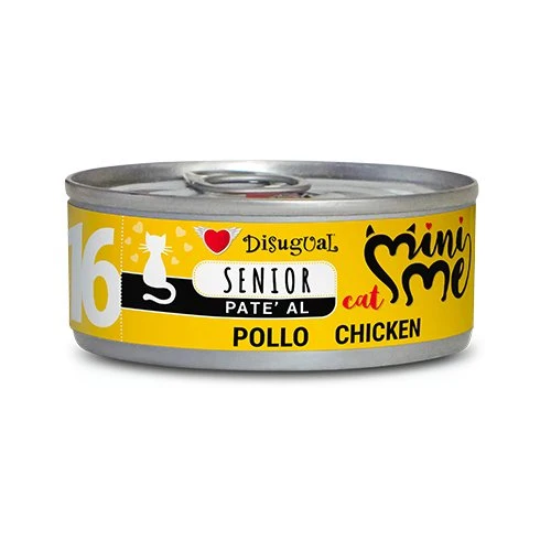 Disugual Minime Senior Alimento Umido Per Gatti 85G