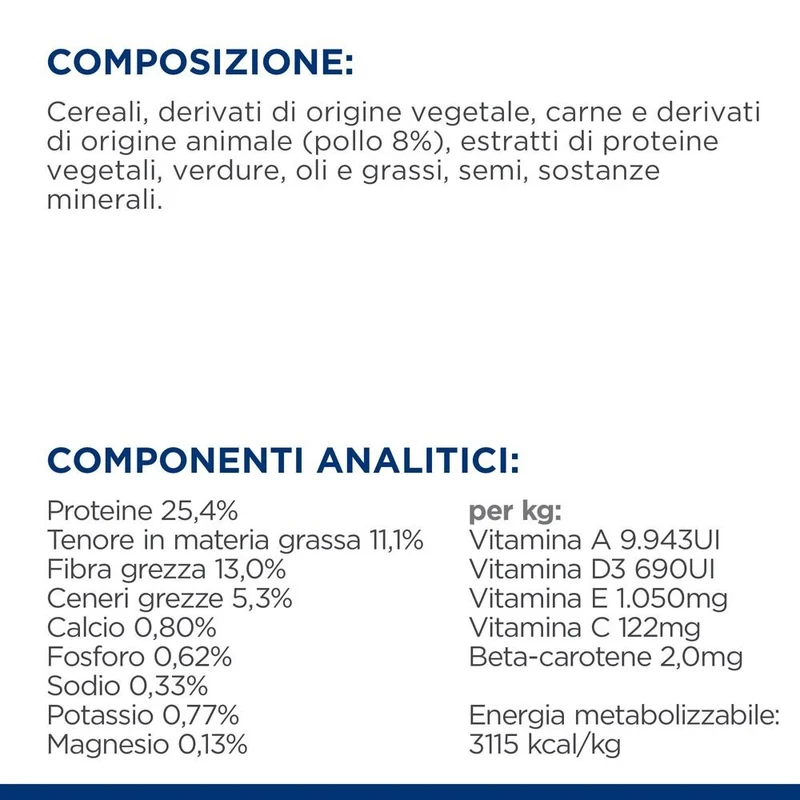 Hill's PRESCRIPTION DIET Metab.Mini 9kg alim per cani con pollo