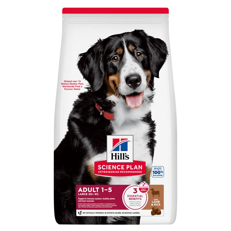 HILL'S SCIENCE PLAN Adult Large Breed Alimento secco per cani all'agnello e riso - 14kg