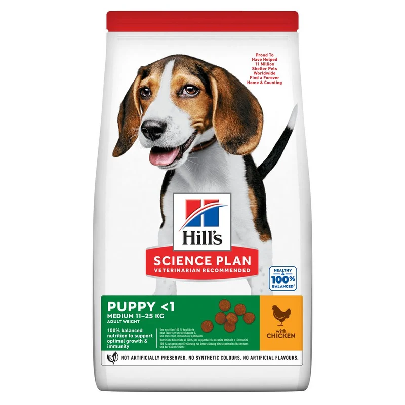 Hill's SCIENCE PLAN MEDIUM PUPPY POLLO