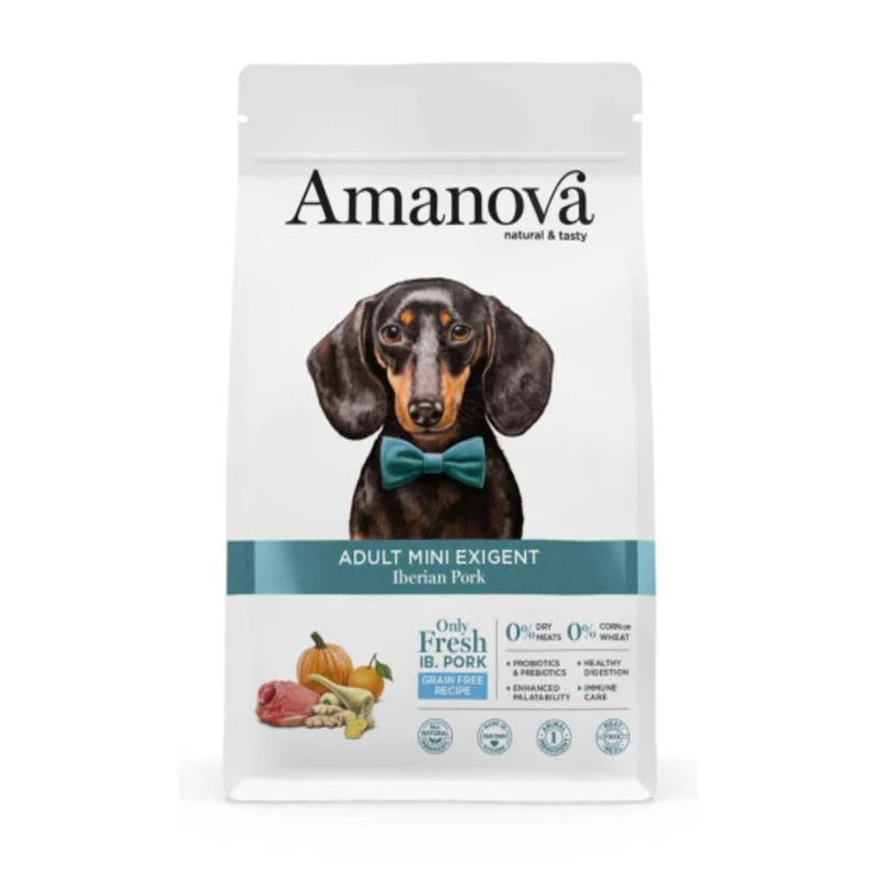 Amanova Cibo Per Cane Adult Mini Exigent Iberian Pork