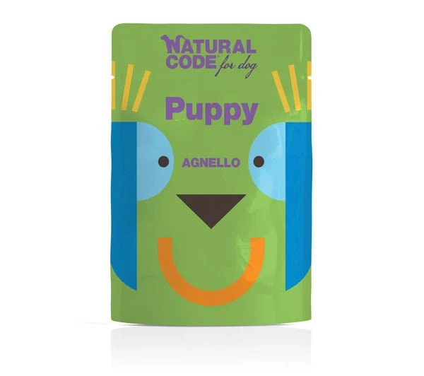Natural Code Per Cani Puppy Con Agnello 85g