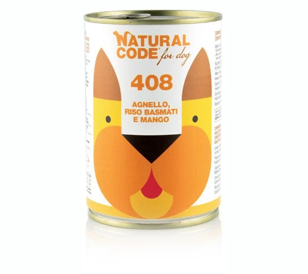 Natural Code 412 Angus, Farro E More per Cani