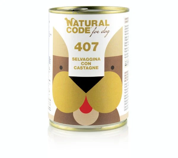 Natural Code 412 Angus, Farro E More per Cani