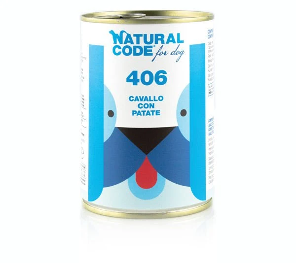 Natural Code 412 Angus, Farro E More per Cani