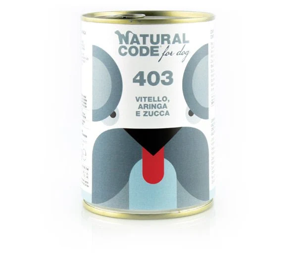Natural Code 412 Angus, Farro E More per Cani