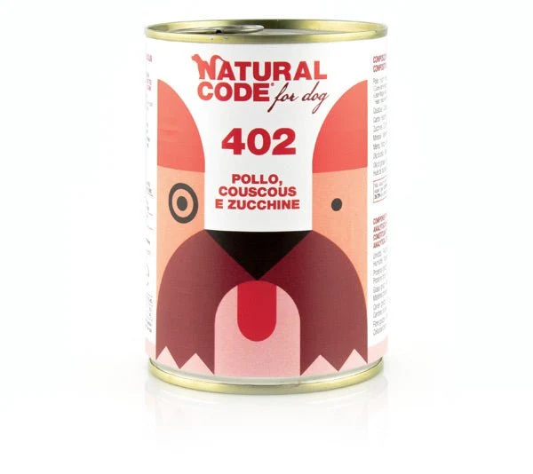 Natural Code 412 Angus, Farro E More per Cani
