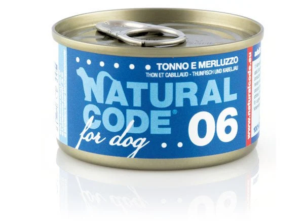 Natural Code Dog 06 Con Tonno E Merluzzo