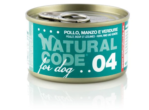 Natural Code Dog Pollo / Manzo / Verdure
