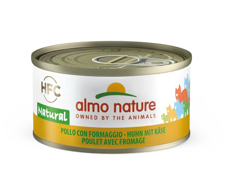 ALMO CAT HFC CAT Natural - Pollo con Formaggio 70gr
