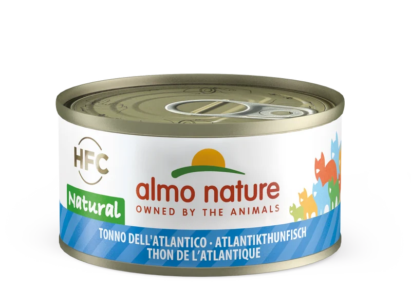 ALMO CAT HFC CAT Natural - Tonno dell'Atlantico 70gr e 140gr