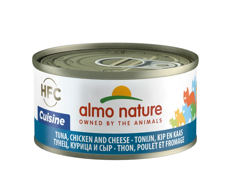 ALMO CAT HFC CAT Cuisine - Tonno, Pollo e Formaggio 70gr e 140gr