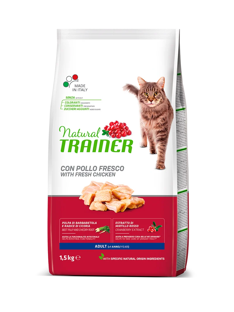 Natural Trainer gatto Adult con pollo fresco