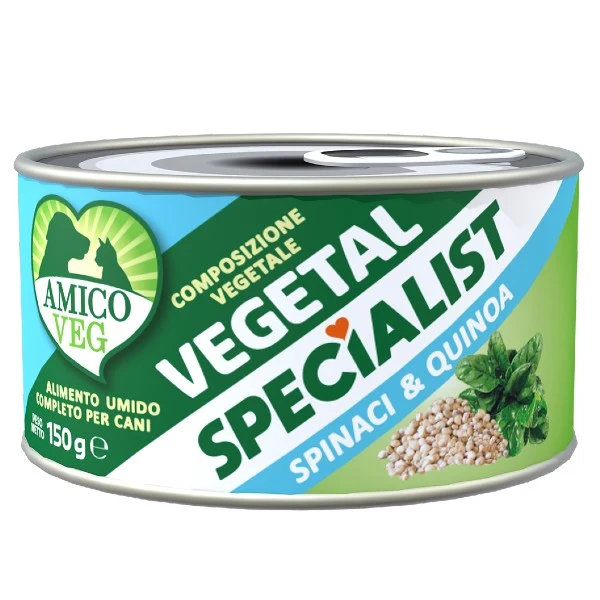 AMICO VEG VEGETAL SPECIALIST – SPINACI E QUINOA 150GR