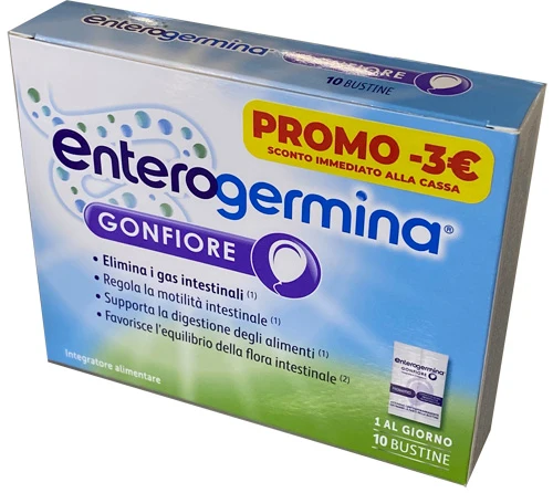 Enterogermina Gonfiore 10 Bustine 4 g Promo