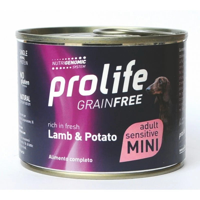 Prolife Dog Grain Free Adult Lamb&Potato Mini