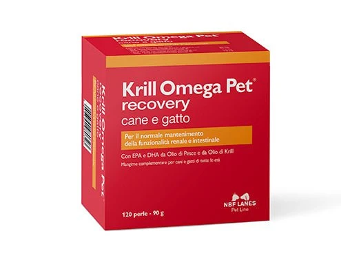Nbf Krill Omega Pet Recovery Cane E Gatto 120 Perle Recovery