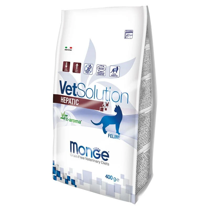 Monge VetSolution Hepatic Grain Free Gatto