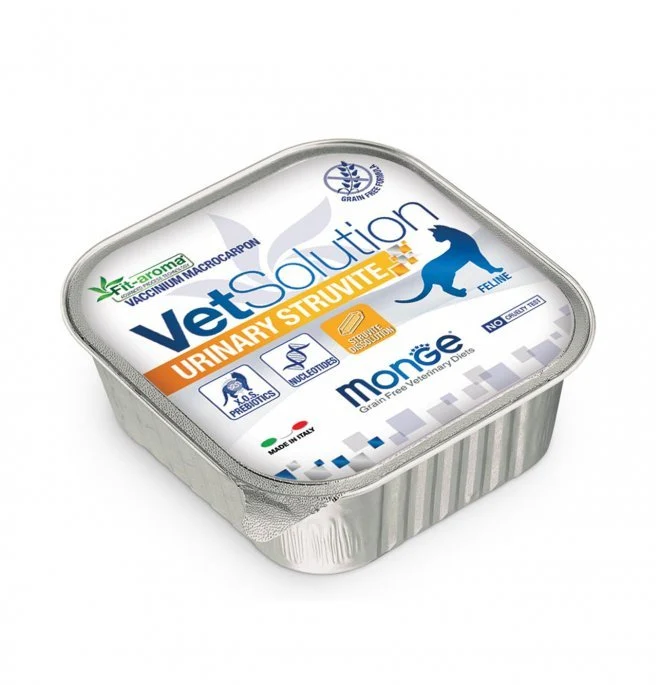 Monge VetSolution Urinary Struvite Grain Free Gatto 100 Gr