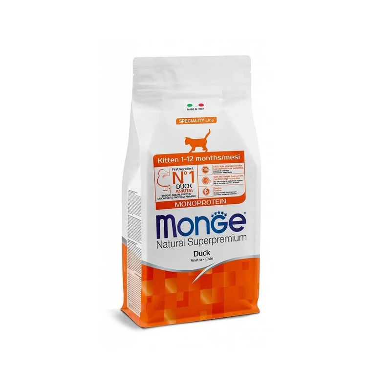 Monge Natural Superpremium Monoprotein Gattino Anatra
