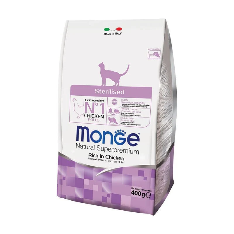 Monge Natural Superpremium Sterilised Gatto Adult Pollo