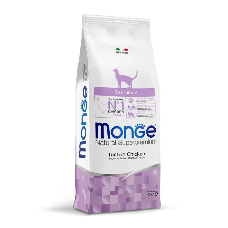 Monge Natural Superpremium Sterilised Gatto Adult Pollo