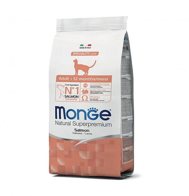 Monge Natural Superpremium Gatto Adult Salmone