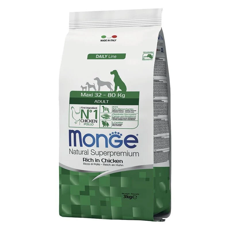 Monge Natural Superpremium Cane Adult Maxi Pollo