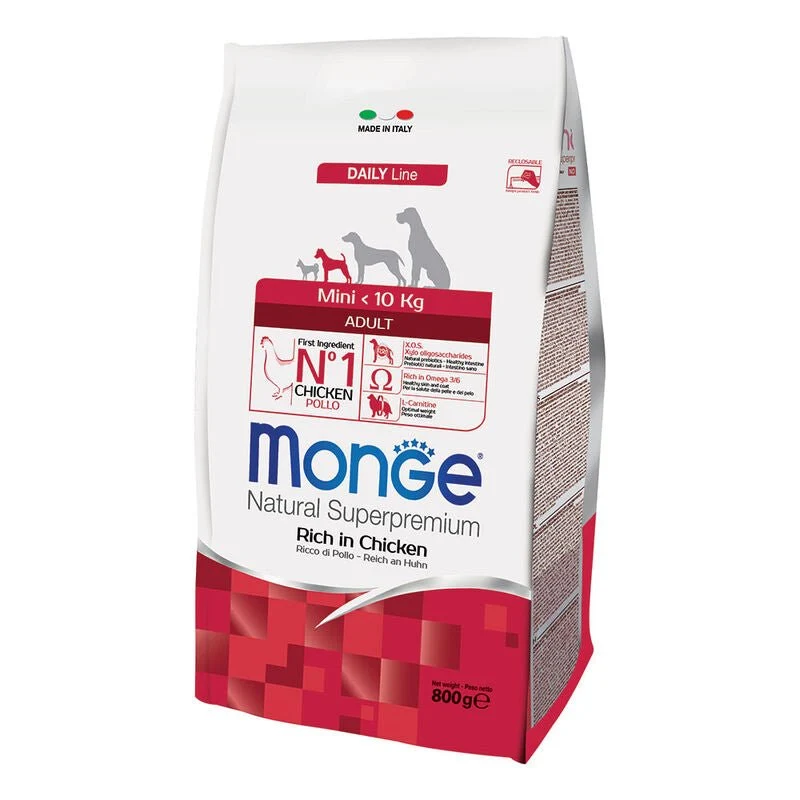Monge Natural Superpremium Cane Adult Mini Pollo