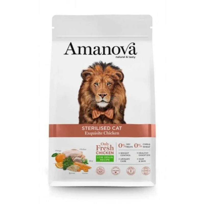 Amanova Cibo Per Gatti Sterilised Exquisite Chicken