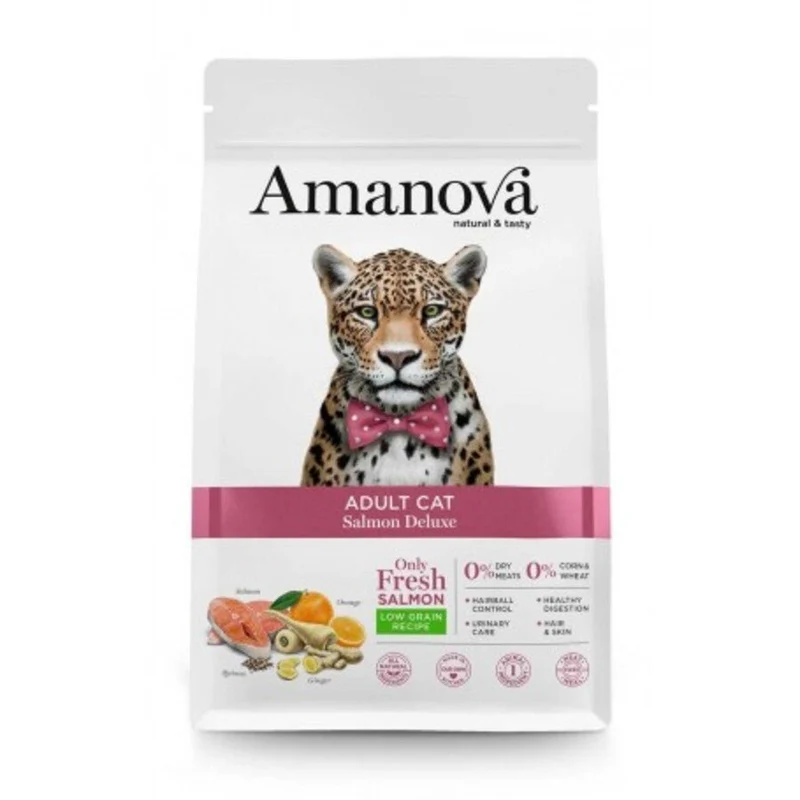 Amanova Cibo Per Gatti Adult Salmon Delux