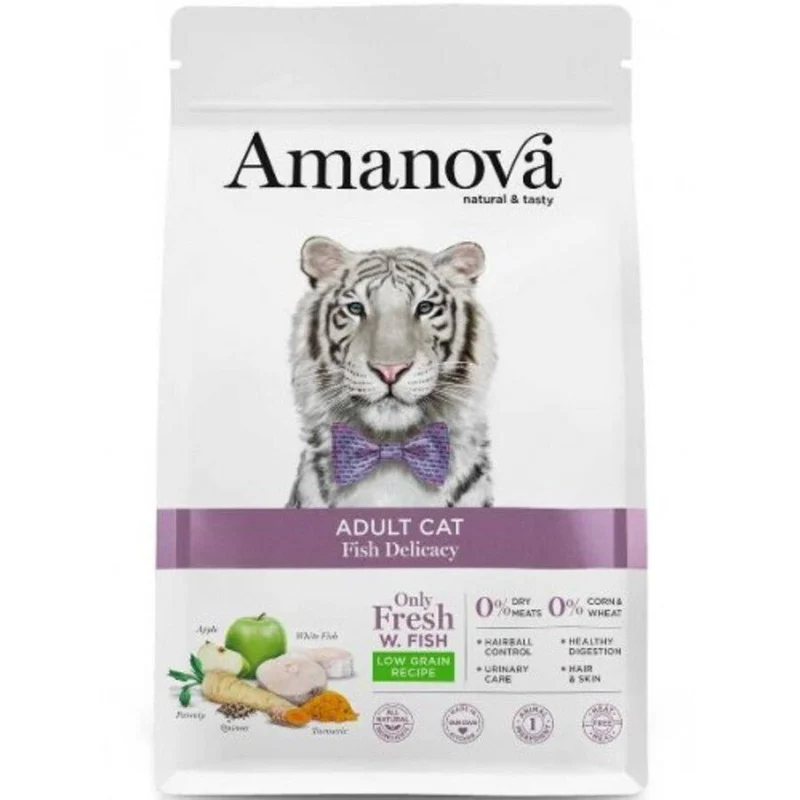 Amanova Cibo Per Gatti Adult Fish Delicacy