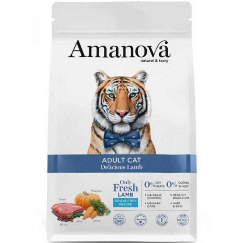 Amanova Cibo Per Gatti Adult Delicious Lamb