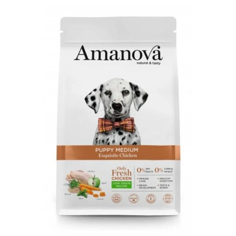 Amanova Cibo Per Cane Puppy Medium Exquisite Chicken