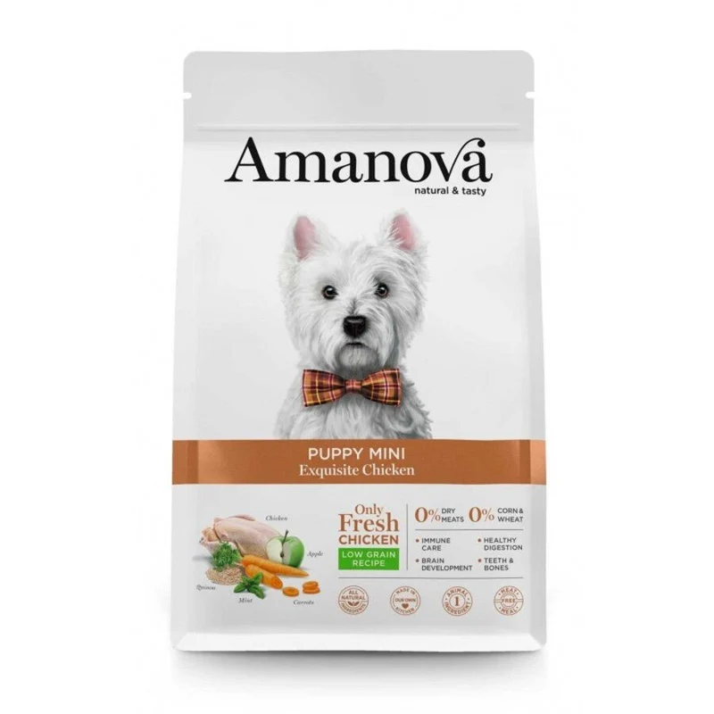 Amanova Cibo Per Cane Puppy Mini Exquisite Chicken