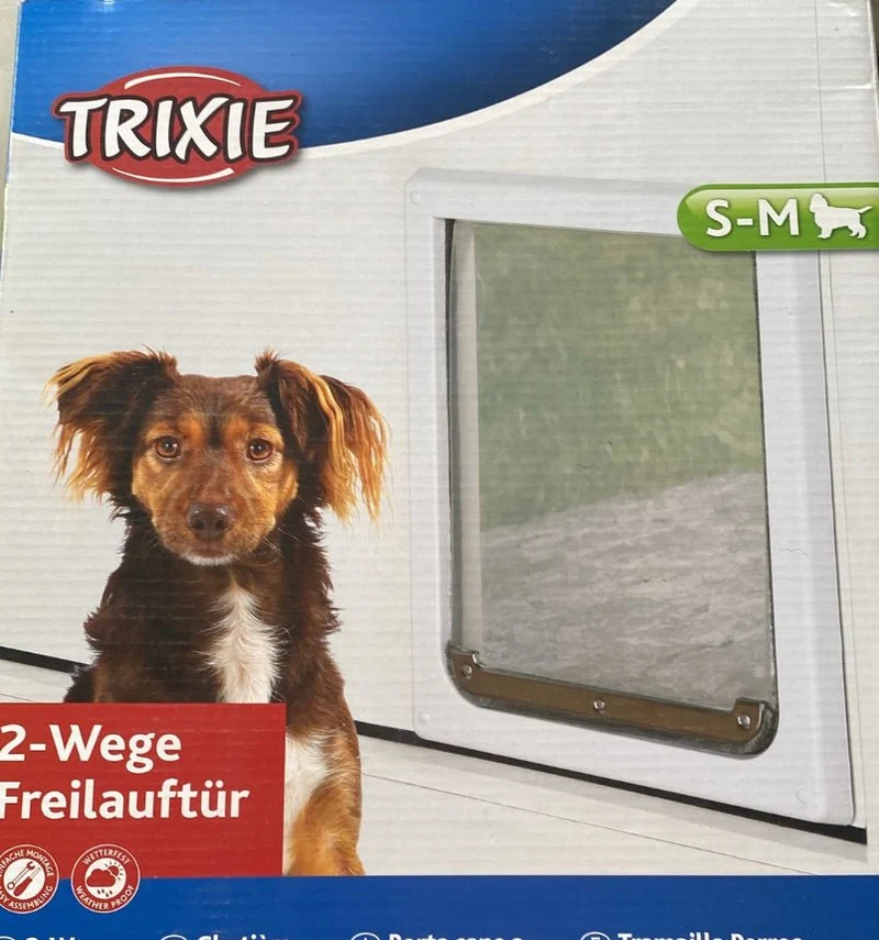 Porta Cane a 2 funzioni S/M Bianca