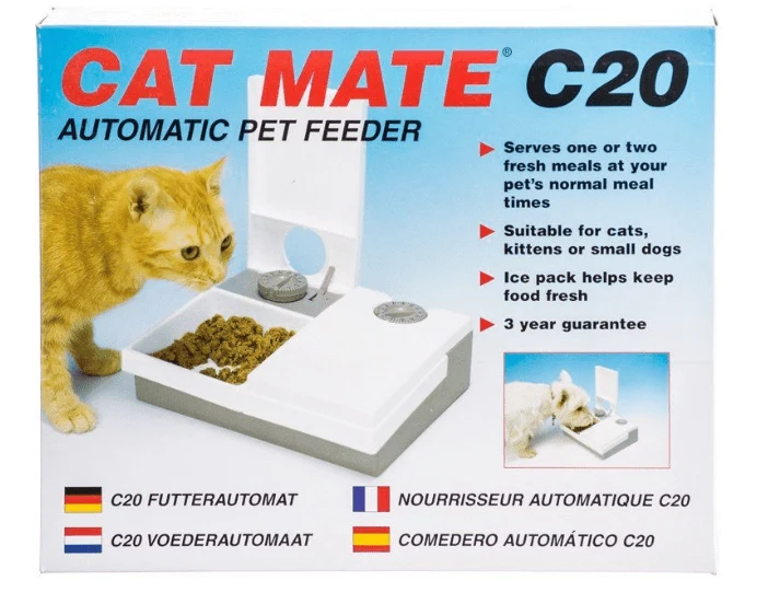 Mangiatoia automatica 48 ore per piccoli animali per Gatti