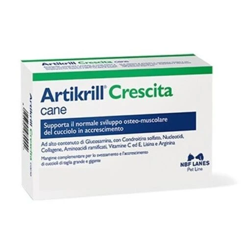 Nbf Artikrill Crescita Cane Compresse