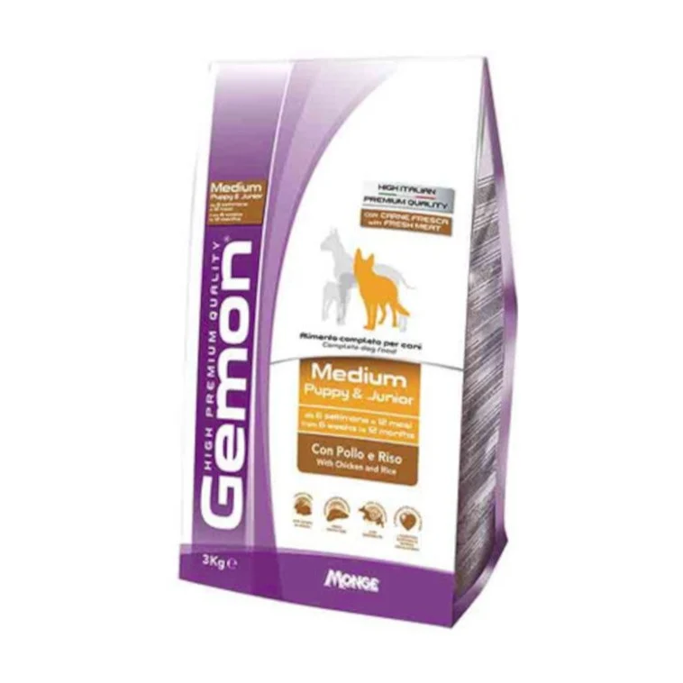 Gemon Cane Medium All Breeds Puppy Pollo Riso
