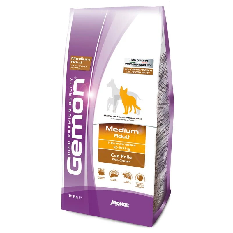 Gemon Cane Medium Adult Con Pollo