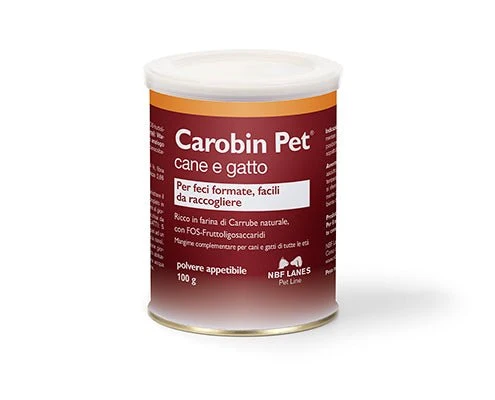 Nbf Carobin Polvere Cane E Gatto Polvere 100G