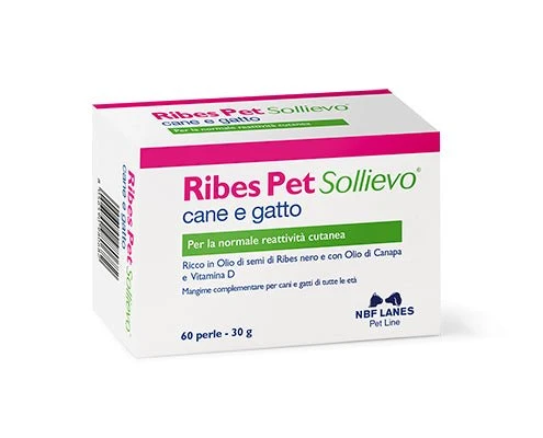 Nbf Ribes Pet Sollievo Cane E Gatto 60 Perle