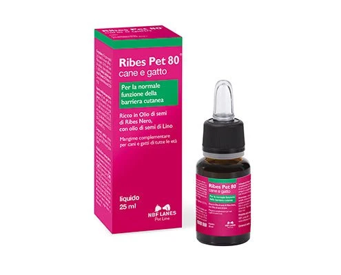 Nbf Ribes Pet 80 Cane E Gatto Gocce 25 Ml