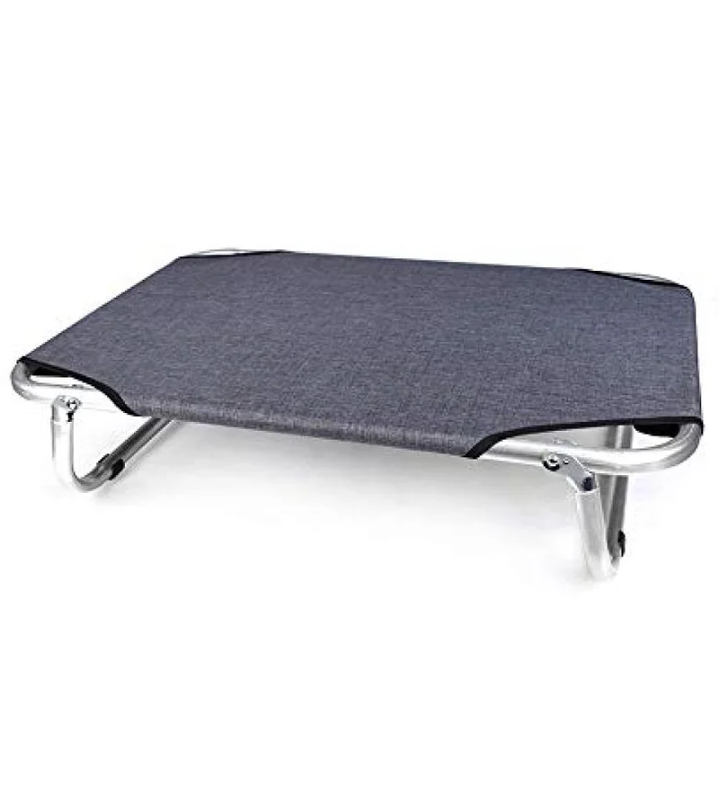 Brandina Fissa In Alluminio Cationic Grigio Per Cani