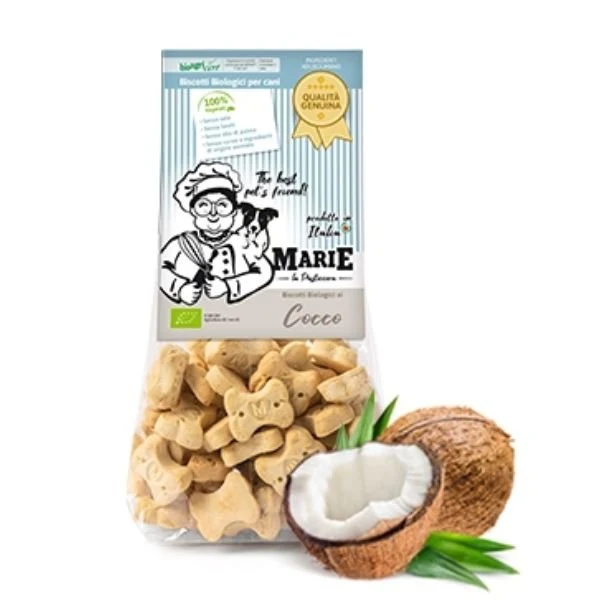 Biscotto Biologico Al Cocco 210 Gr Per Cani